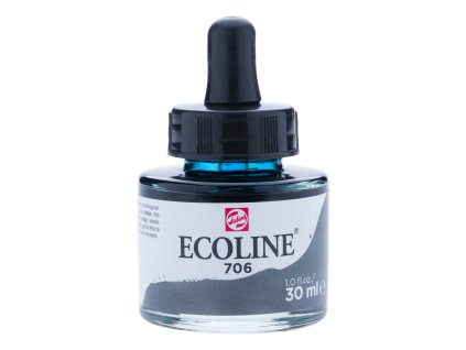32352 akvarelovy inkoust ecoline 706 deep grey