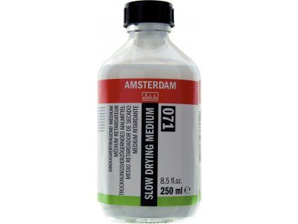 Slow Drying Médium pro akrylové barvy Amsterdam 250 ml