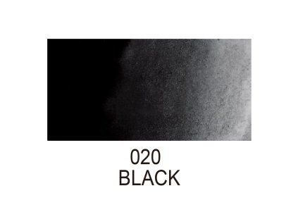 Akvarelová barva v pánvičce Gansai Tambi - 20 Black