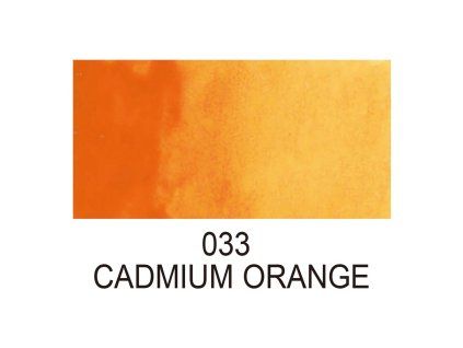 32494 akvarelova barva v panvicce gansai tambi 33 cadmium orange