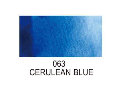 Akvarelová barva v pánvičce Gansai Tambi - 63 Cerulean Blue