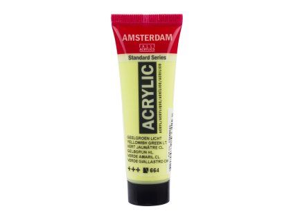Akrylová barva Amsterdam Standard - 664 Yellowish Green Light