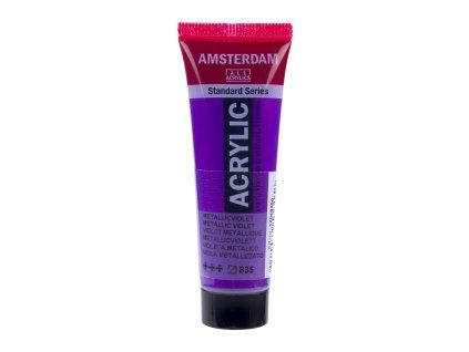 Akrylová barva Amsterdam Standard - 835 Metallic Violet