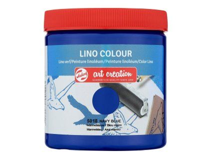Barva na linoryt 250 ml - 5018 Navy Blue