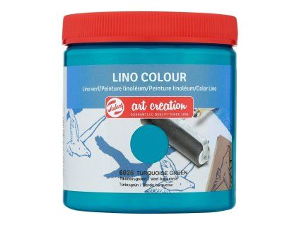 Barva na linoryt 250 ml - 6026 Turquoise Green