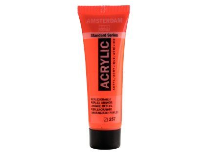 Akrylová barva Amsterdam Standard - 257 Reflex Orange