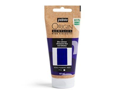Akrylová barva Pébéo Origin Acrylics - 17 Ultramarine Blue