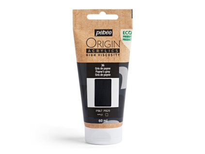 Akrylová barva Pébéo Origin Acrylics - 36 Payne's Grey (Objem 60 ml)
