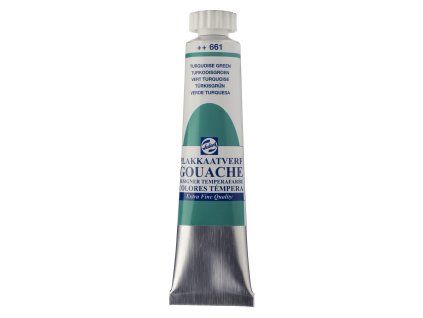 Kvašová barva Gouache Extra Fine - 661 Turquoise Green