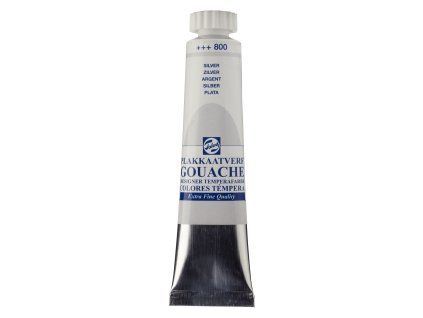 Kvašová barva Gouache Extra Fine - 800 Silver