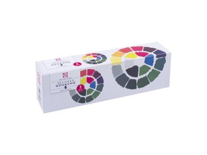 Sada kvašových barev Gouache Extra Fine 5 x 20 ml lahvičky