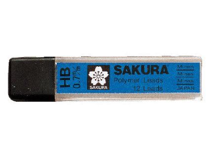 Náplně do mechanické tužky Sakura 0,7 mm