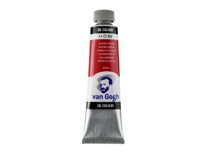 Olejová barva Van Gogh 40 ml - 326 Alizarin Crimson