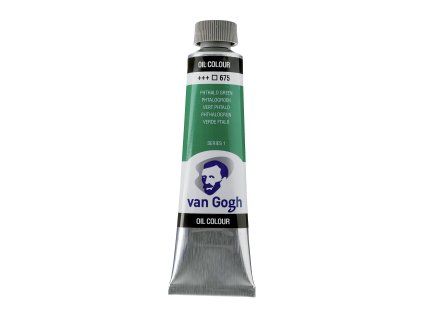 Olejová barva Van Gogh 40 ml - 675 Phthalo Green