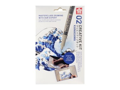 Kreativní sada Sakura - Wave of Kanagawa
