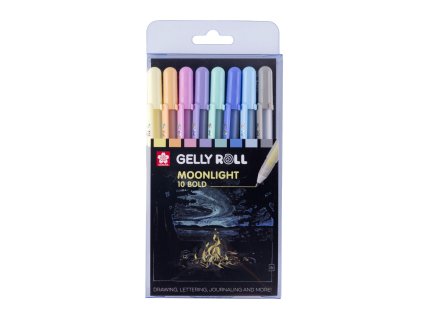 Sakura Gelly Roll Sada gelových per Moonlight Pastel 8 ks