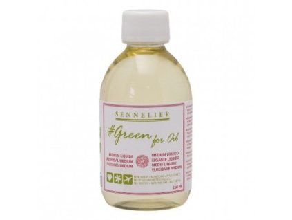 Ekologické tekuté médium pro olejové barvy Green for Oil 250 ml