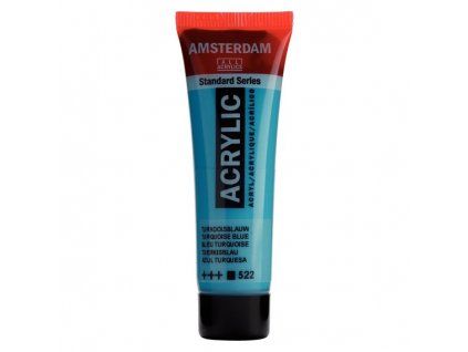 Akrylová barva Amsterdam Standard - 522 Turquoise Blue