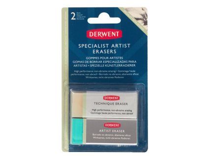 Sada 2 ks speciálních uměleckých gum Derwent