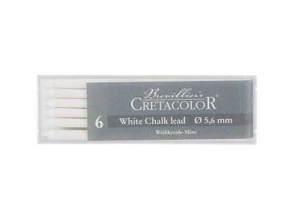 Set bílých uměleckých kříd Cretacolor 6 ks