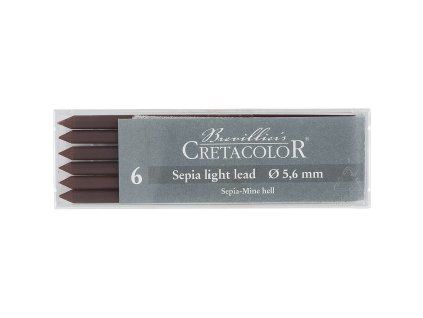 Set světlých sépiových tuh Cretacolor 6 ks