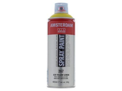 Akrylový sprej Amsterdam 400 ml - 267 Azo Yellow Lemon