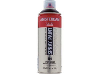 Akrylový sprej Amsterdam 400 ml - 409 Burnt Umber