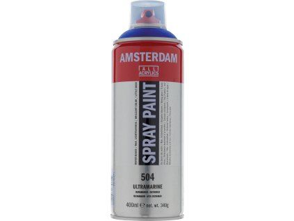 Akrylový sprej Amsterdam 400 ml - 504 Ultramarine