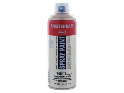 35679 akrylovy sprej amsterdam 400 ml 745 transparent black