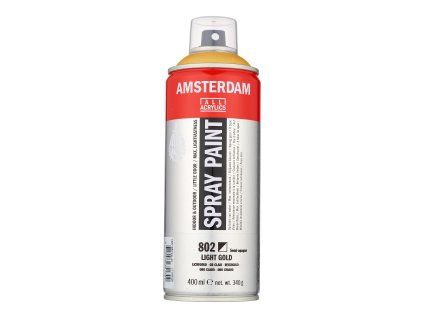 Akrylový sprej Amsterdam 400 ml - 802 Light Gold
