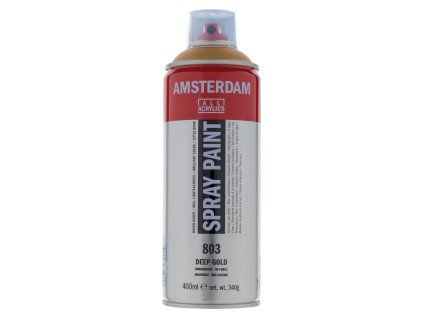 Akrylový sprej Amsterdam 400 ml - 803 Deep Gold