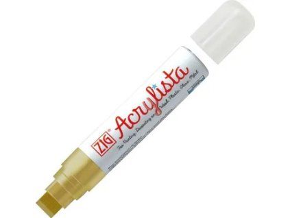 Akrylový fix ZIG Acrylista 15 mm - 101 Gold