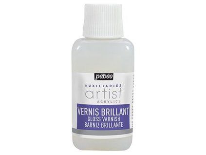 Lesklý lak vodou ředitelný pro akrylové barvy 250 ml