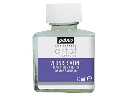 Saténový lak vodou ředitelný pro akrylové barvy 75 ml
