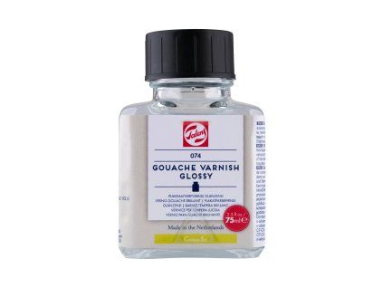 Lesklý závěrečný lak na kvašové barvy Talens 75 ml