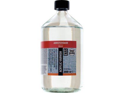 Vysoce lesklý lak pro akrylové barvy Amsterdam 1000 ml