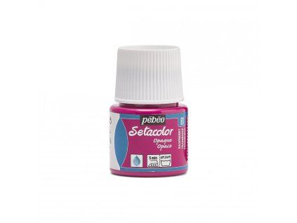 Barva na textil Pébéo Setacolor Opaque - 81 Raspberry