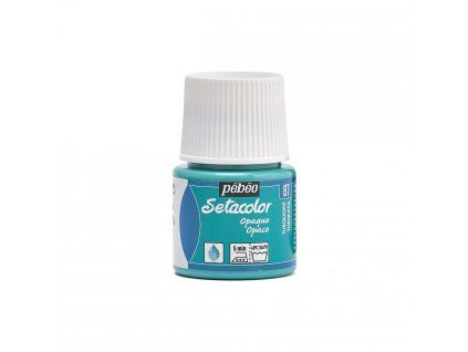 Barva na textil Pébéo Setacolor Opaque - 87 Turquoise