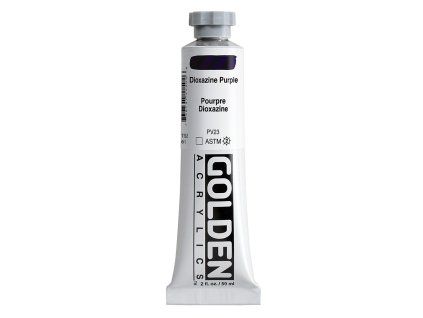 Akrylová barva Golden Heavy Body - 1150 Dioxazine Purple