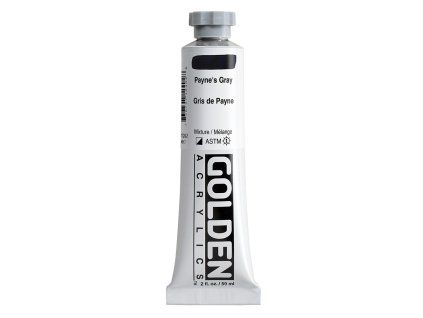 Akrylová barva Golden Heavy Body - 1240 Payne's Gray (Objem 59 ml)