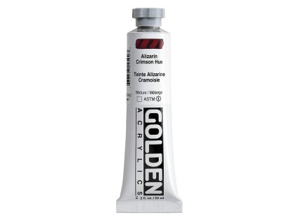 Akrylová barva Golden Heavy Body - 1450 Alizarin Crimson Hue (Objem 59 ml)