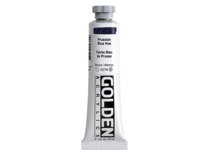 Akrylová barva Golden Heavy Body - 1460 Prussian Blue Hue (Objem 59 ml)