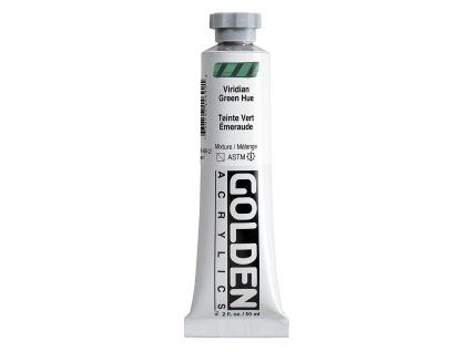 Akrylová barva Golden Heavy Body - 1469 Viridian Green Hue (Objem 59 ml)
