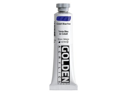 Akrylová barva Golden Heavy Body - 1556 Cobalt Blue Hue (Objem 59 ml)