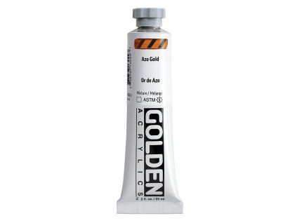 Akrylová barva Golden Heavy Body - 1302 Azo Gold (Objem 59 ml)