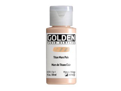 Akrylová barva Golden Fluid - 2376 Titan Mars Pale