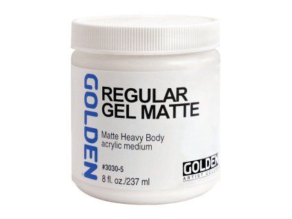 Matný Regular Gel Golden 237 ml