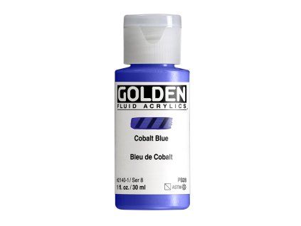 Akrylová barva Golden Fluid - 2140 Cobalt Blue