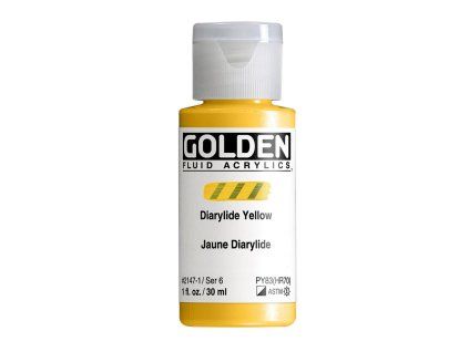 Akrylová barva Golden Fluid - 2147 Diarylide Yellow