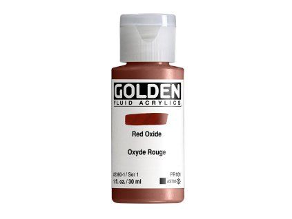 Akrylová barva Golden Fluid - 2360 Red Oxide